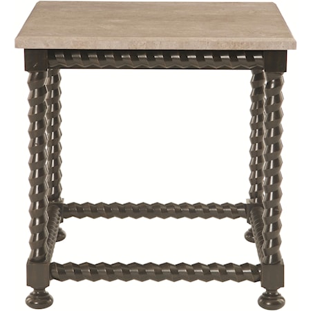 Alcott Ave 2 Piece Square End Table